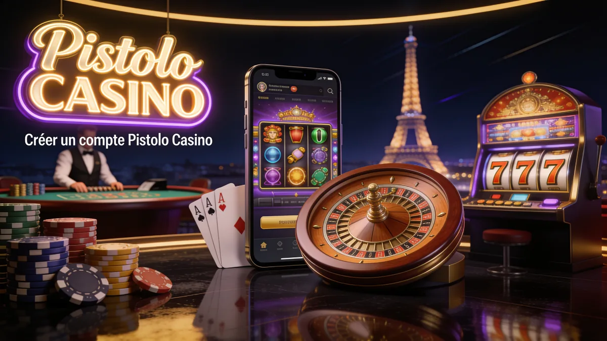 Créer un compte Pistolo Casino : guide pistolo casino pour les joueurs en France